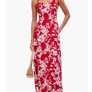 Madewell Floral maxi dresss